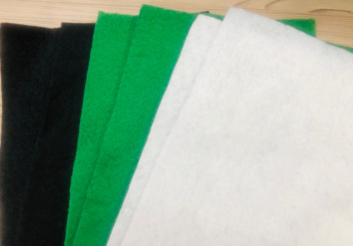 黑色土工布“绿色土工布”“白色土工布”